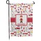 Firefighter Character Small Garden Flag - Double Sided w/ Name or Text