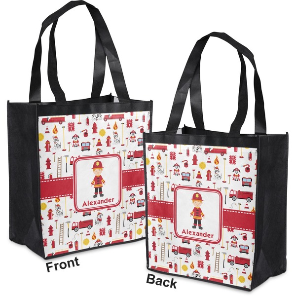 Firefighter Grocery Bag - Apvl