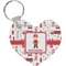 Firefighter Heart Keychain (Personalized)