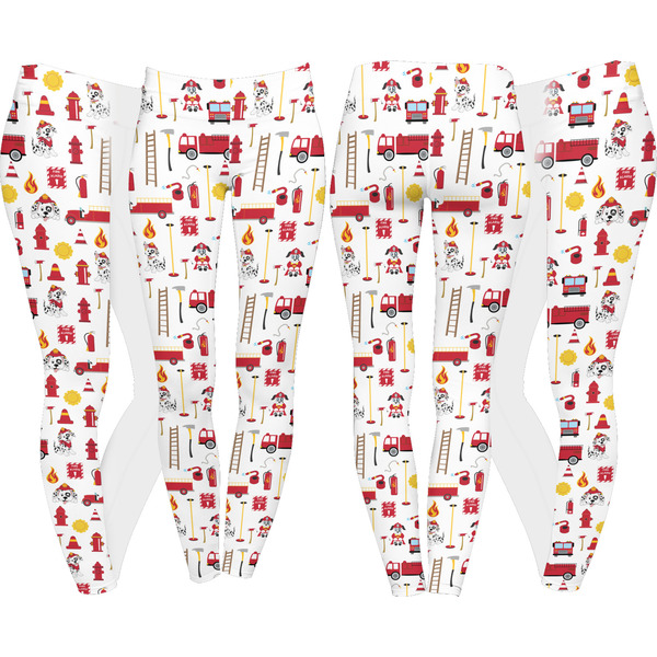 Firefighter Leggings Turn Around - Apvl