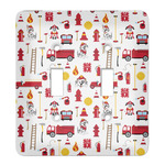 Firefighter Character Light Switch Cover (2 Toggle Plate)