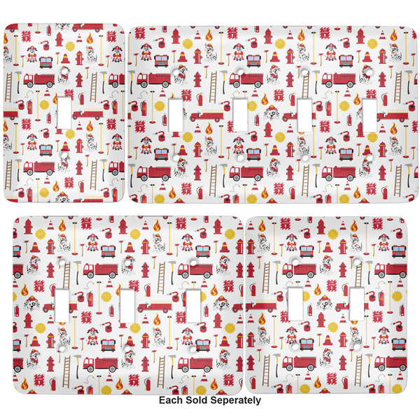 Firefighter Light Switch Covers all sizes