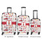 Firefighter Luggage Bags all sizes - With Handle