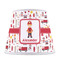Firefighter Character Poly Film Empire Lampshade - Front View