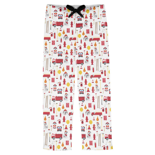 Custom Firefighter Character Mens Pajama Pants - S