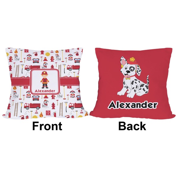 Firefighter Outdoor Pillow - 18x18