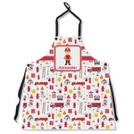 Firefighter Character Apron Without Pockets w/ Name or Text