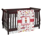 Firefighter Character Baby Blanket (Personalized)