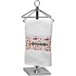 Firefighter Character Cotton Finger Tip Towel (Personalized)