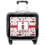 Firefighter Character Pilot / Flight Suitcase w/ Name or Text