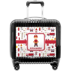 Firefighter Character Pilot / Flight Suitcase w/ Name or Text