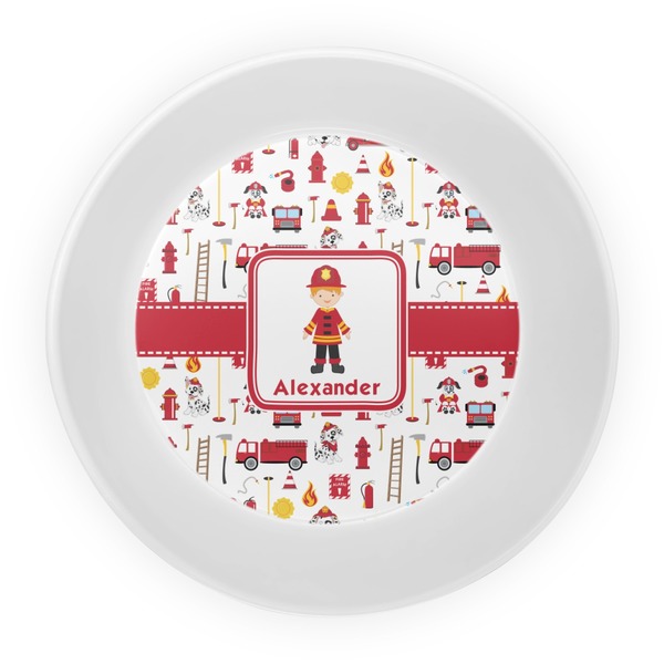 Firefighter Melamine Bowl - Center