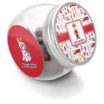 Firefighter Character Puppy Treat Jar (Personalized)