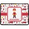 Firefighter Rectangular Trailer Hitch Cover (Personalized)