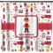 Firefighter Shower Curtain (Personalized) (Non-Approval)