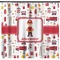 Firefighter Character Shower Curtain (Personalized)