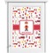 Firefighter Single White Cabinet Decal