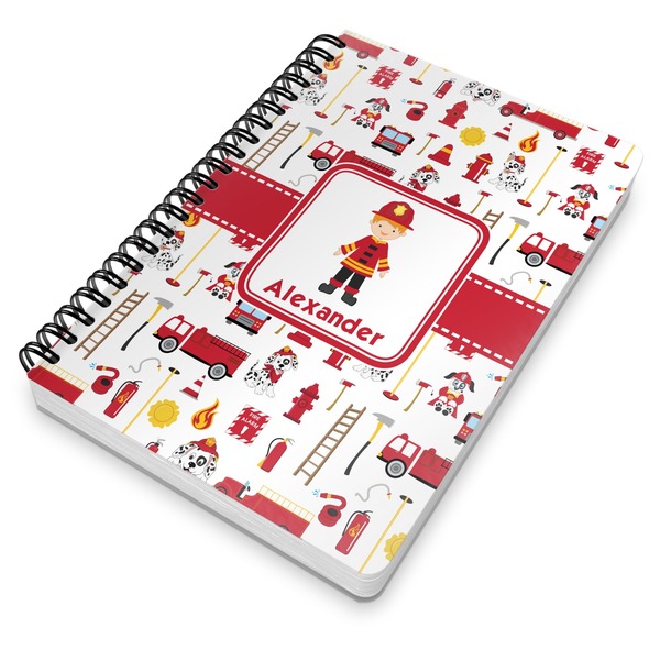 Firefighter Spiral Journal 7 x 10 - Main