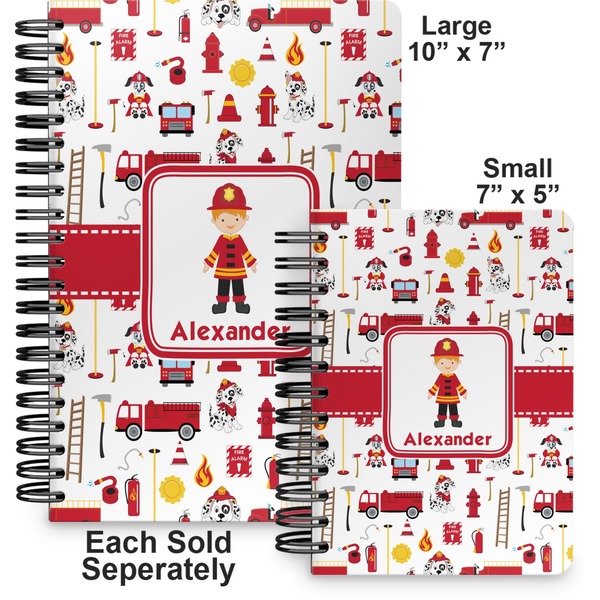 Firefighter Spiral Journal - Comparison