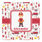 Firefighter Square Decal