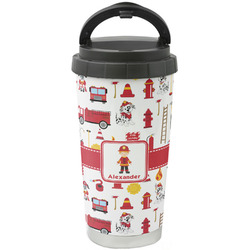 Firefighter Character Stainless Steel Coffee Tumbler (Personalized)