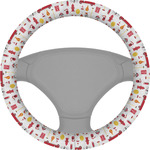 Firefighter Character Steering Wheel Cover (Personalized)