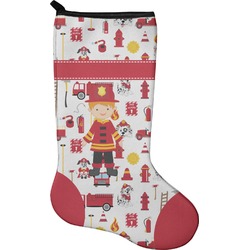 Firefighter Character Holiday Stocking - Neoprene