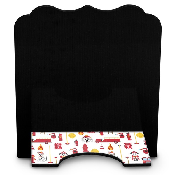 Firefighter Stylized Tablet Stand - Back