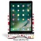 Firefighter Stylized Tablet Stand - Front with ipad