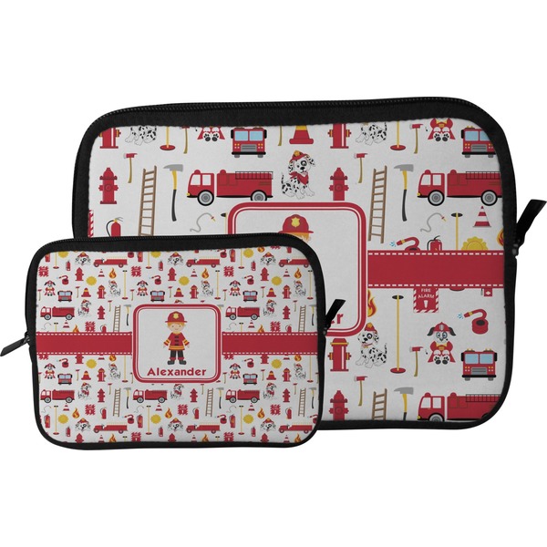 Firefighter Tablet Sleeve (Size Comparison)
