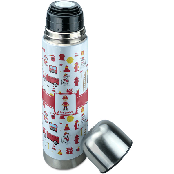 Firefighter Thermos - Lid Off