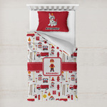 Firefighter Character Toddler Bedding w/ Name or Text