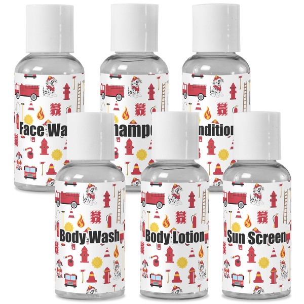 Custom Firefighter Character Travel Bottles (Personalized)