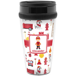 Firefighter Character Acrylic Travel Mug without Handle (Personalized)