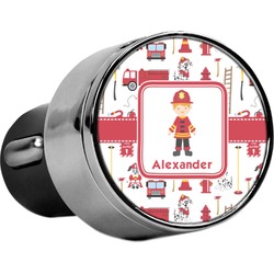 Firefighter Character USB Car Charger (Personalized)