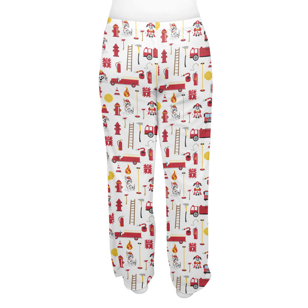 Firefighter Women's Pj on model - Back