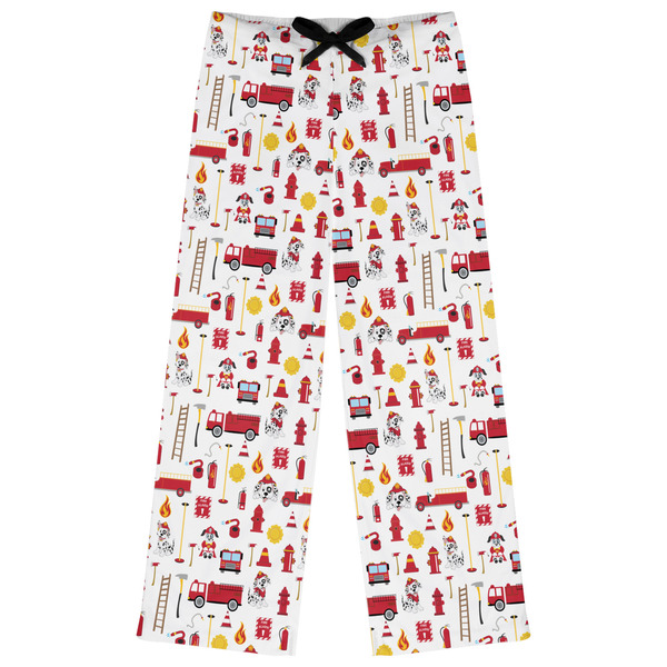 Custom Firefighter Character Womens Pajama Pants - S