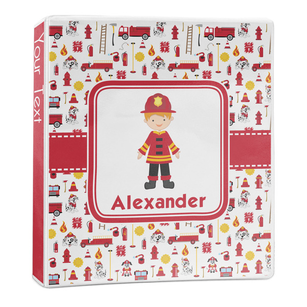 Firefighter for Kids 3-Ring Binder Main- 1in