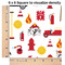Firefighter for Kids 6x6 Swatch of Fabric