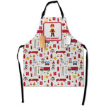 Firefighter Character Apron With Pockets w/ Name or Text