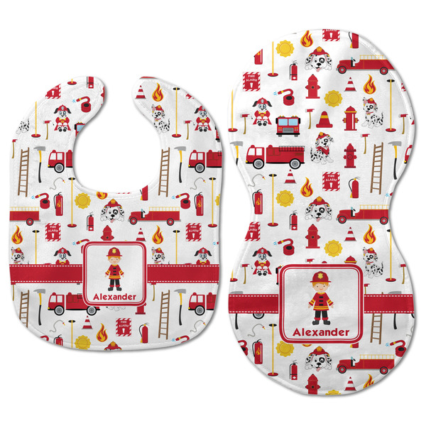 Firefighter for Kids Baby Bib & Burp Set - Approval (new bib & burp)
