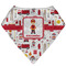 Firefighter Character Bandana Bib (Personalized)