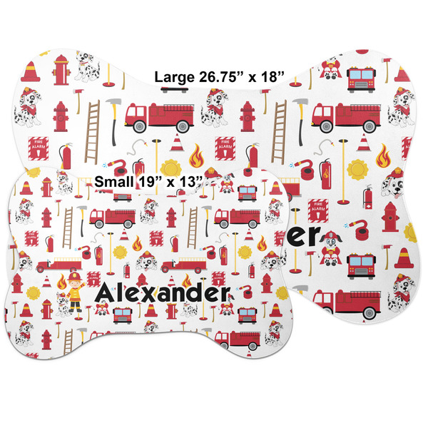 Firefighter for Kids Bone Shaped Mat Comparison