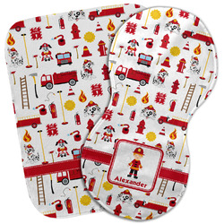 Firefighter Character Burp Cloth (Personalized)