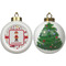 Firefighter for Kids Ceramic Christmas Ornament - X-Mas Tree (APPROVAL)