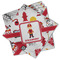 Firefighter for Kids Cloth Napkins - Personalized Lunch (PARENT MAIN Set of 4)