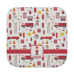 Firefighter Character Face Towel w/ Name or Text