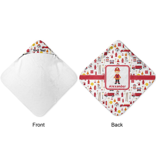 Firefighter for Kids Hooded Baby Towel- Approval