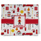 Firefighter Character Kitchen Towel - Poly Cotton w/ Name or Text