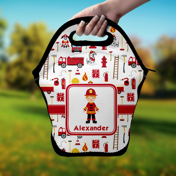 Firefighter for Kids Lunch Bag - Hand
